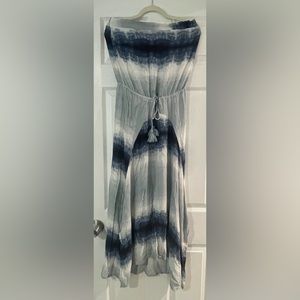 VICI Tie Dye Dress. Cinch and tie waist
